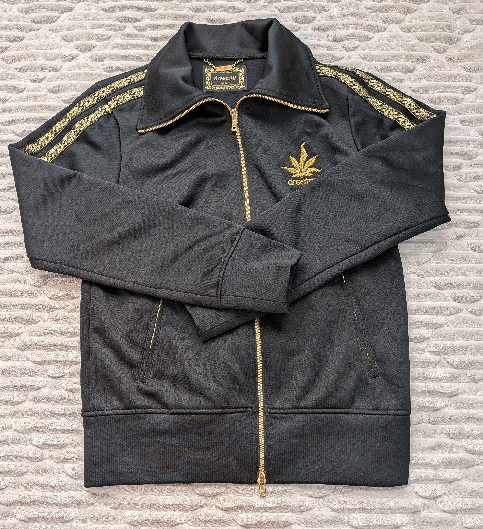 【drestrip】ドレストリップ 百式ジャージ 黒 金 М