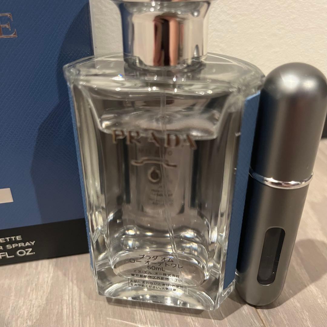 PRADA オム ロー EDT 50 ml ※人気アトマイザー付