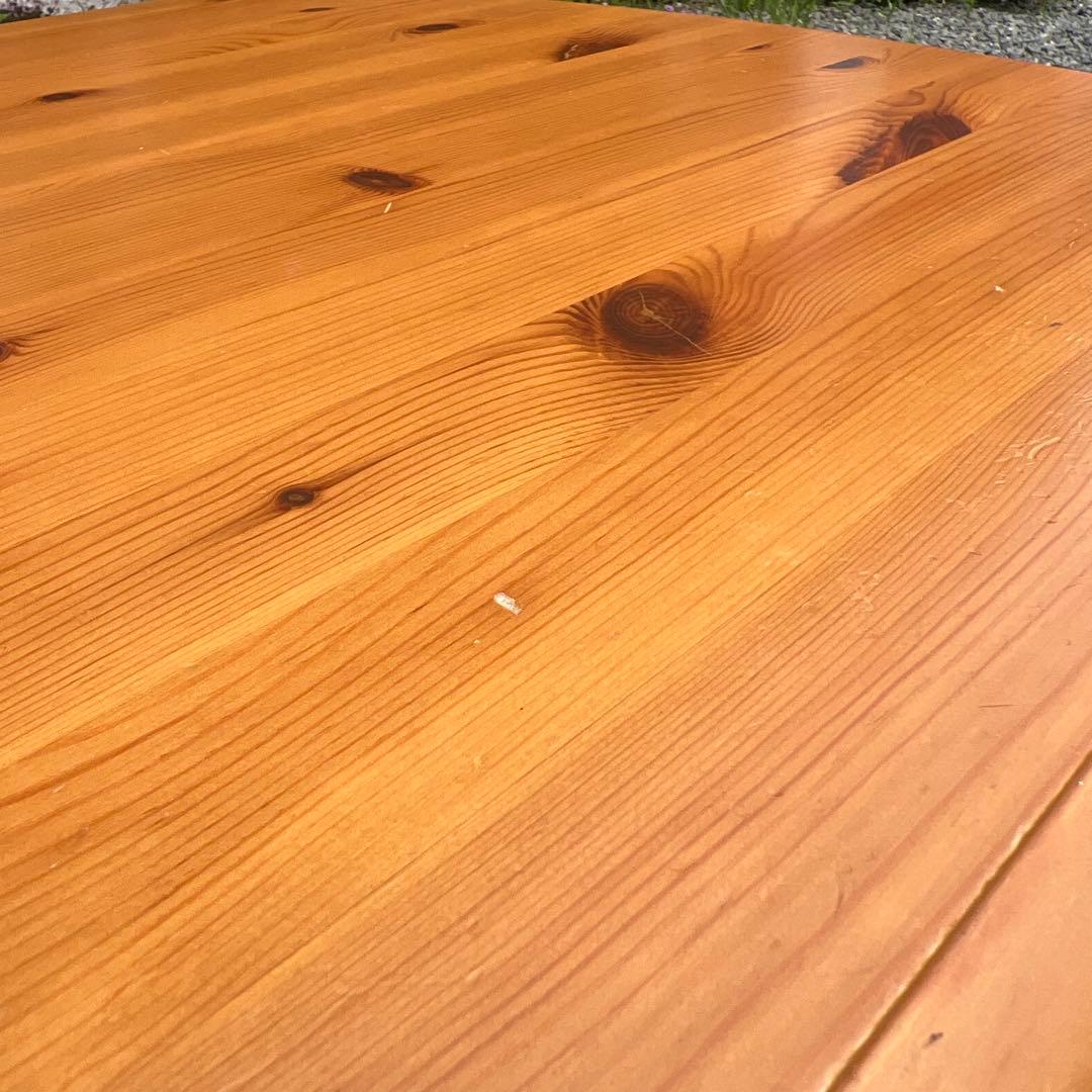 パイン材 カントリー家具 ローテーブル センターテーブル ろくろ脚