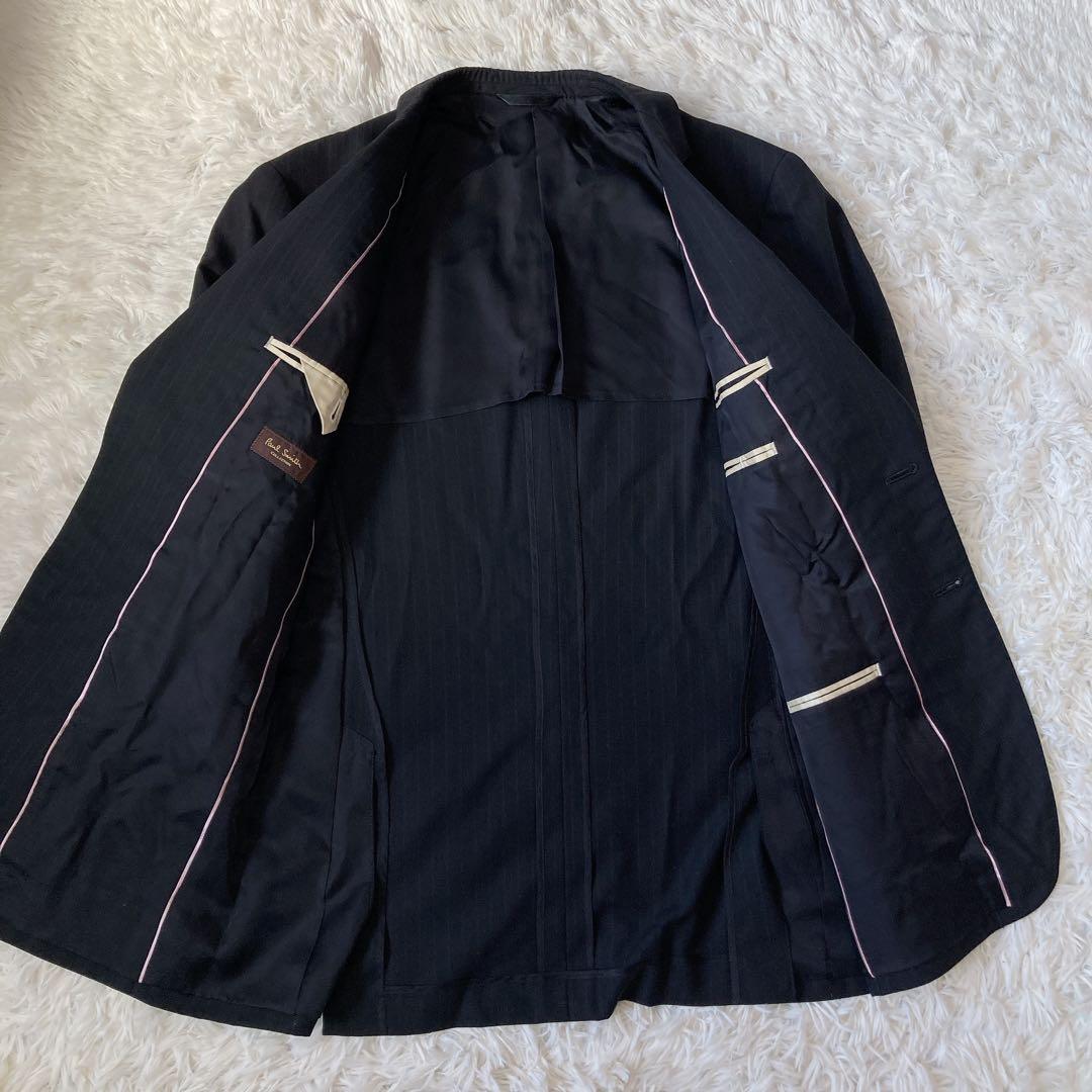 【美品】ポールスミス　コレクション　セットアップスーツ　シャドーストライプ