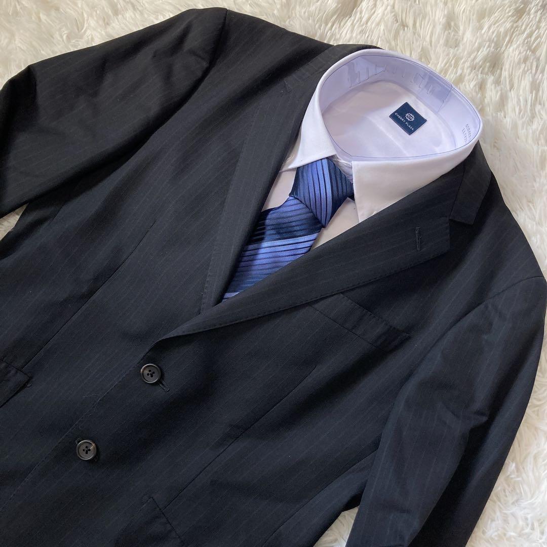 【美品】ポールスミス　コレクション　セットアップスーツ　シャドーストライプ