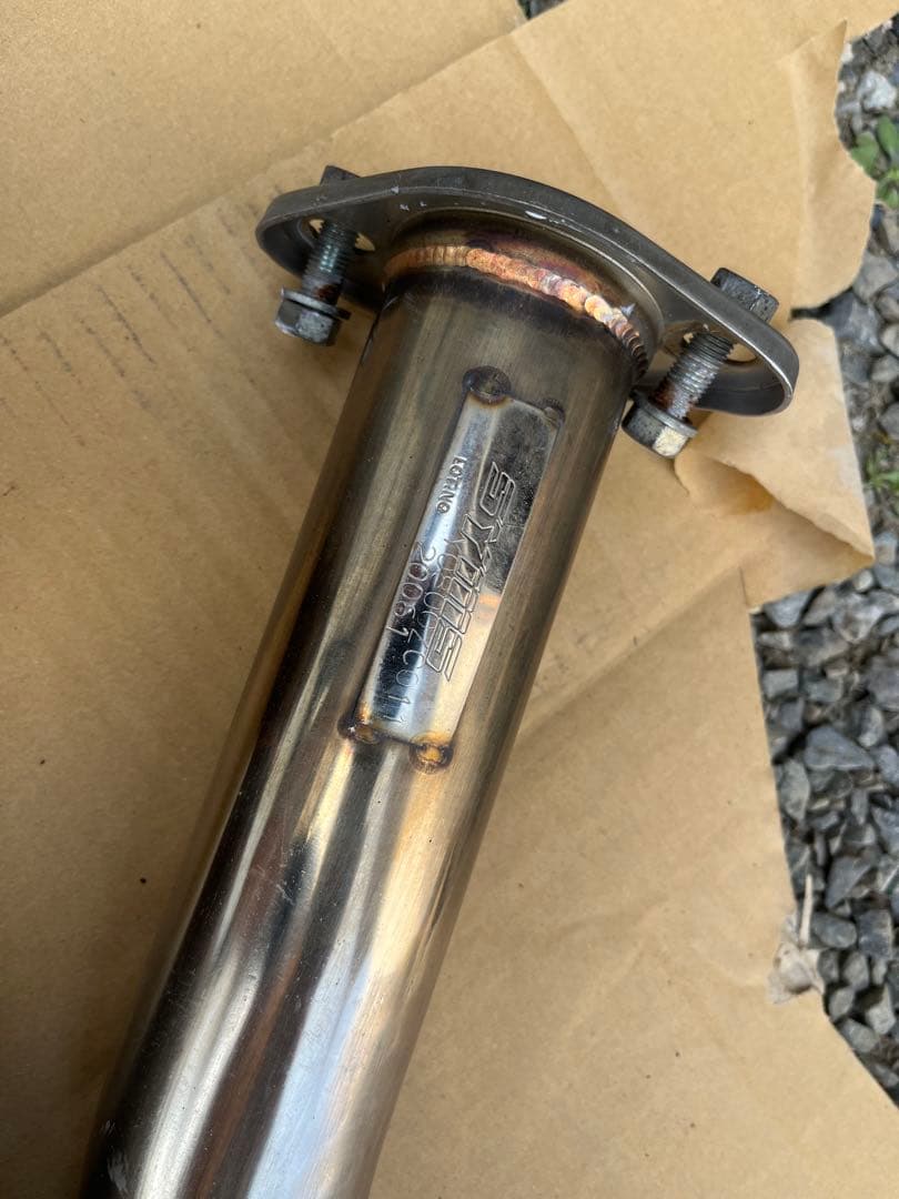 シムスレーシングリヤマフラー&エキゾーストチャンバーセットZC6、ZN6A〜H型