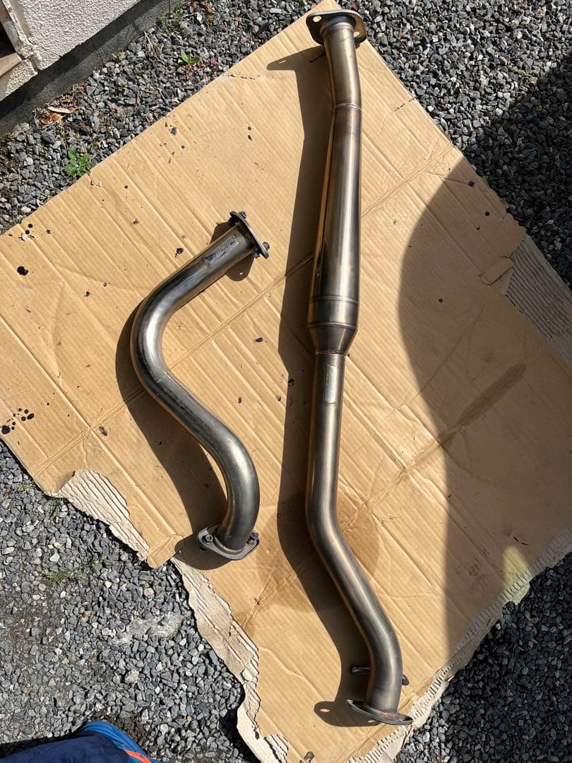 シムスレーシングリヤマフラー&エキゾーストチャンバーセットZC6、ZN6A〜H型