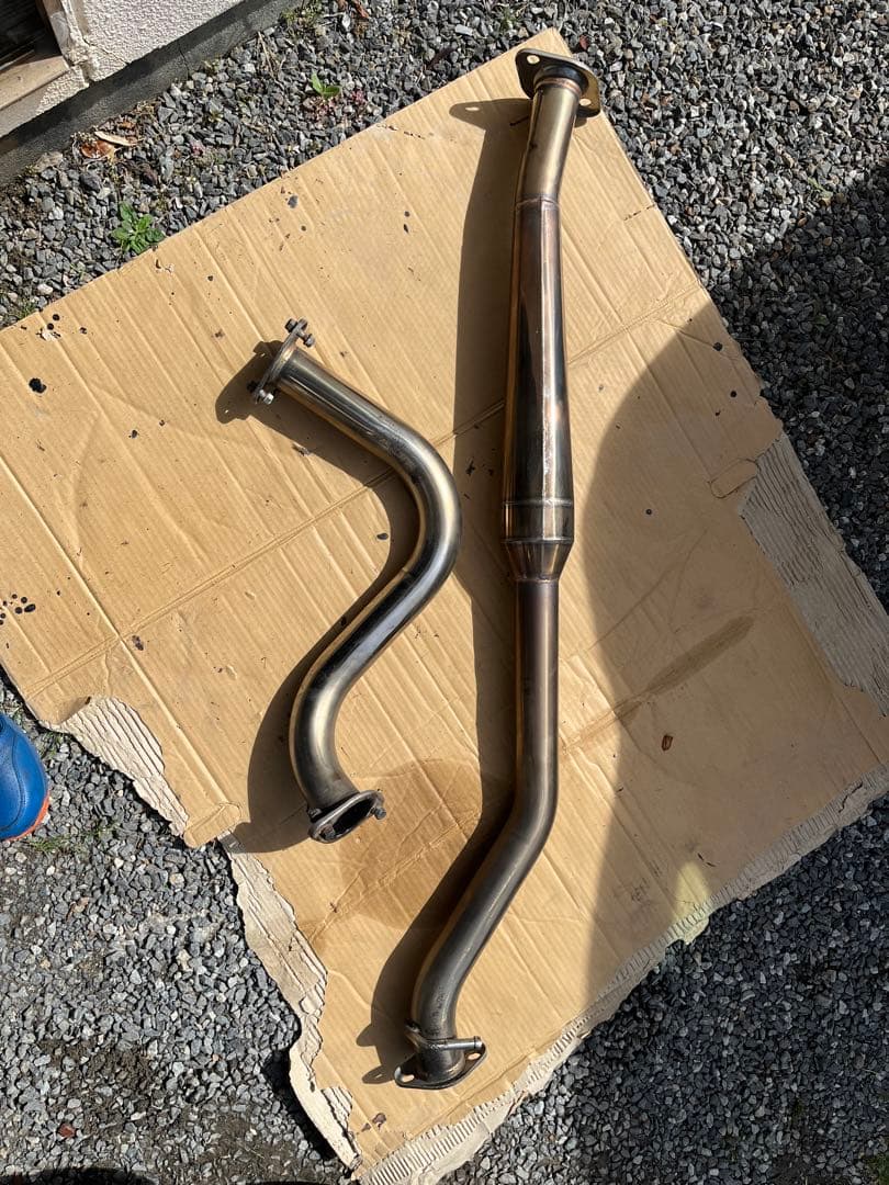 シムスレーシングリヤマフラー&エキゾーストチャンバーセットZC6、ZN6A〜H型