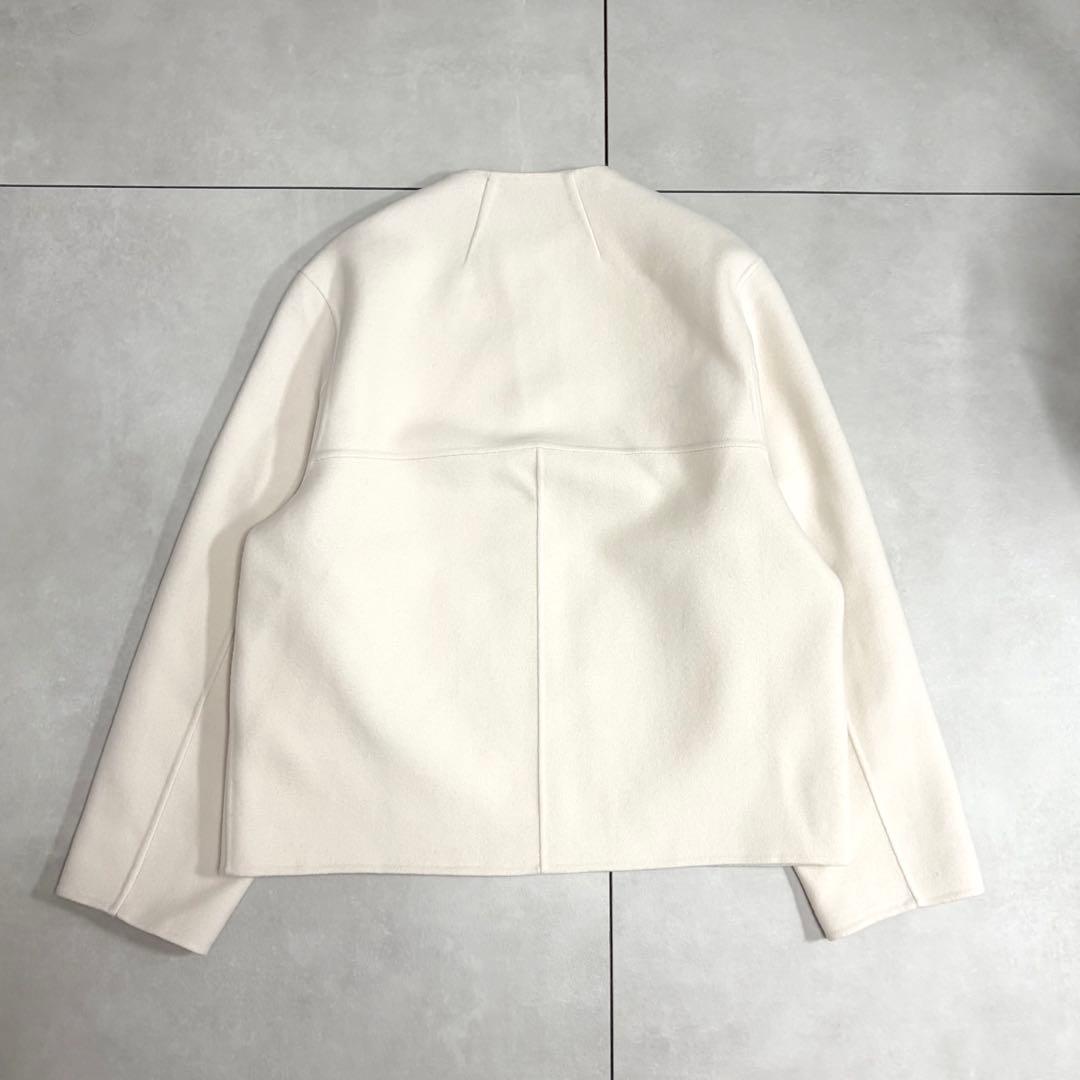 kokoさま 未使用級✨23区　2023　ウールリバー ショート ブルゾン　38