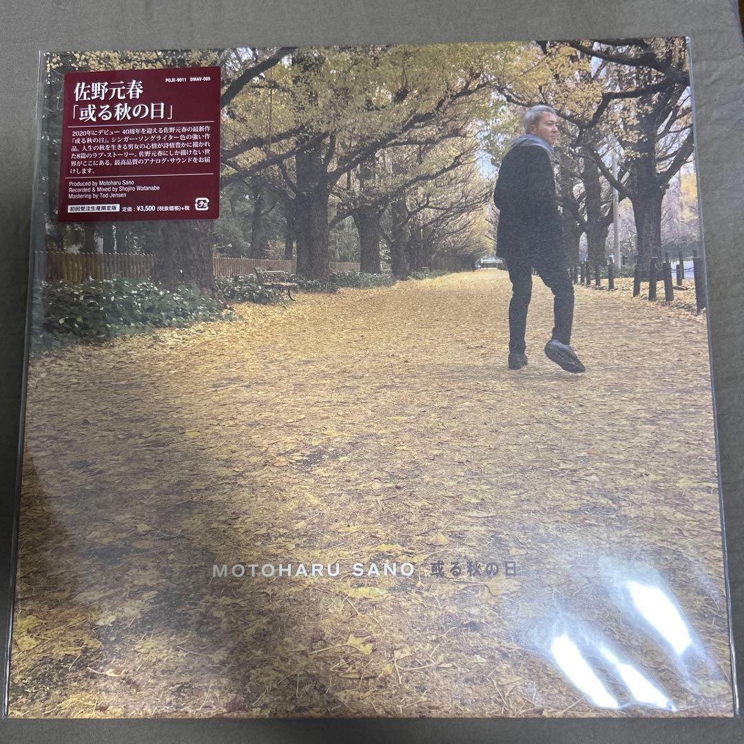 佐野元春 或る秋の日 レコード