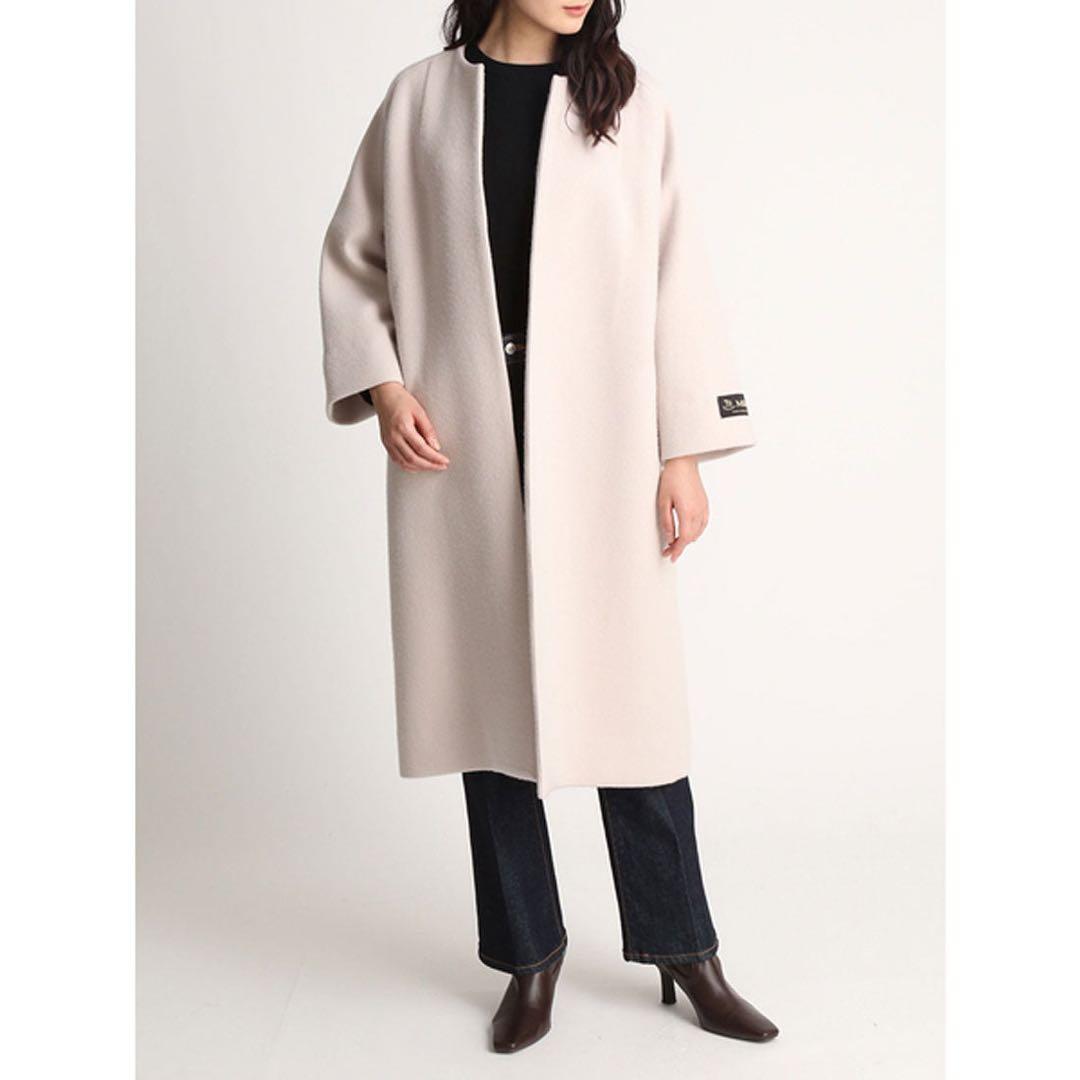 【新品・未使用・タグ付】ノーカラードルマンコートmilaowen ミラオーウェン