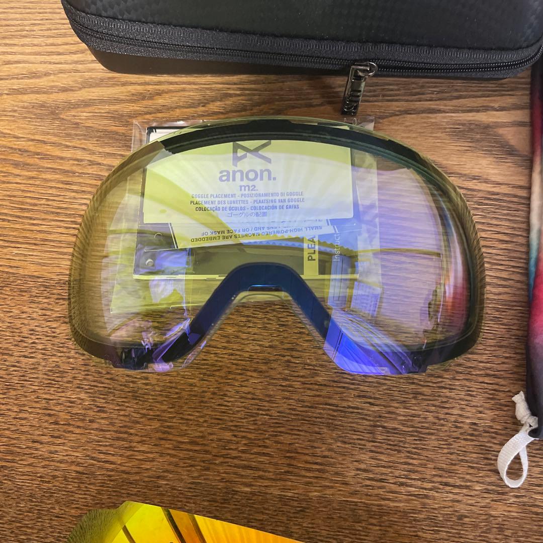 anon m2 ゴーグル レンズ2枚付き