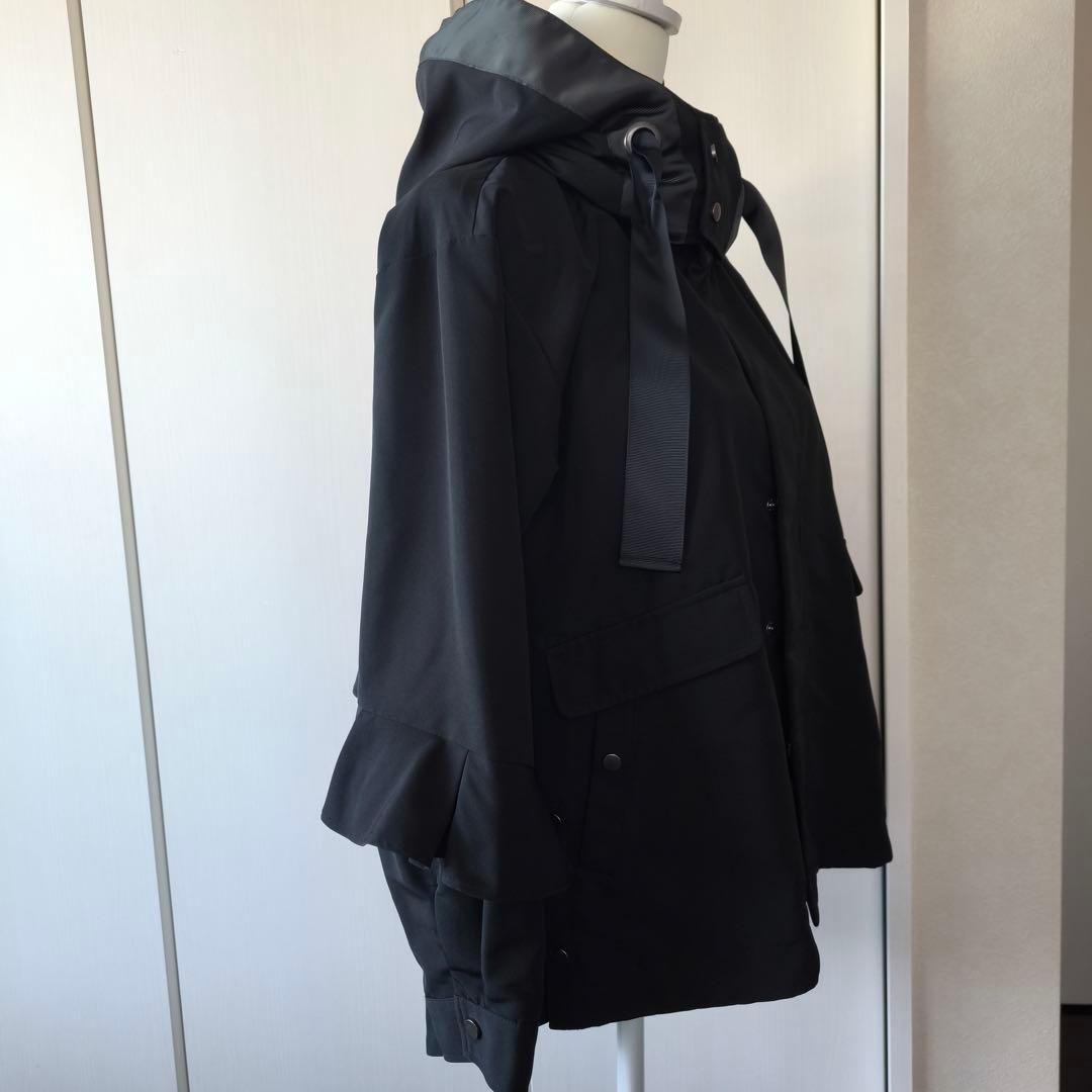 極美品　FENNEL ティアードフリルパーカー　アウター　ブルゾン