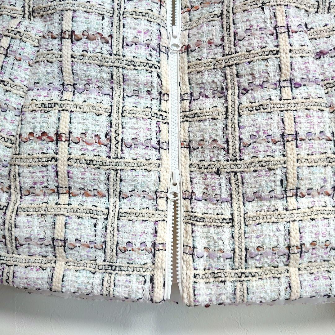 DAMAcollection マリア・ケント社 ファンシーツイード ダウンベスト