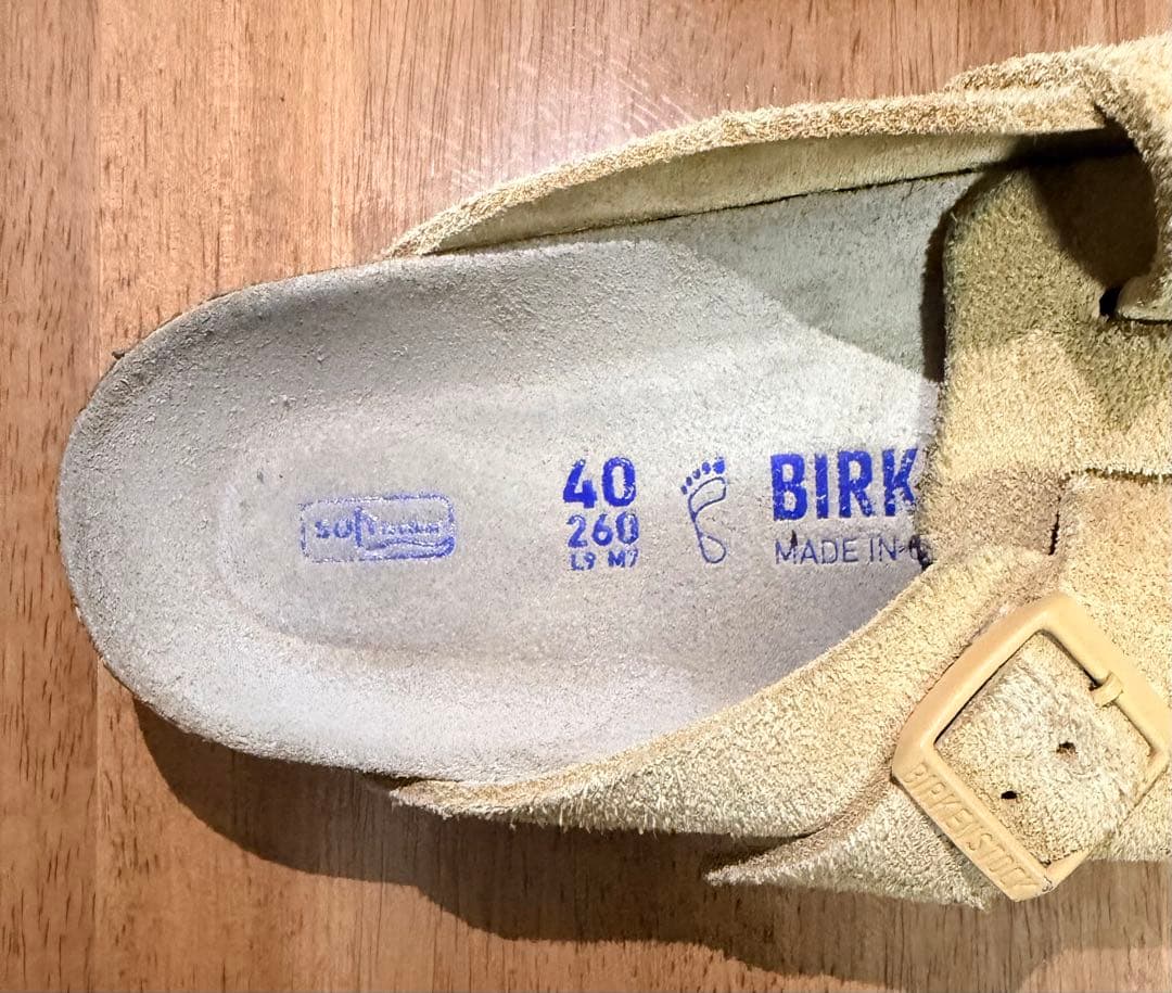 Birkenstock Boston ビルケンシュトック ボストン40 26㎝