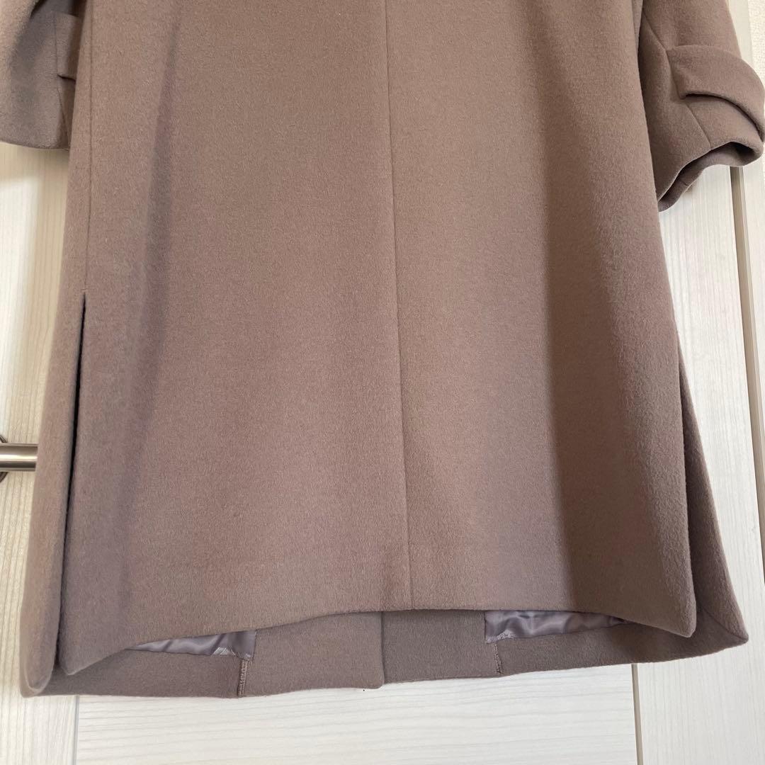 ド*.様 UNITED ARROWS ノーカラー コート