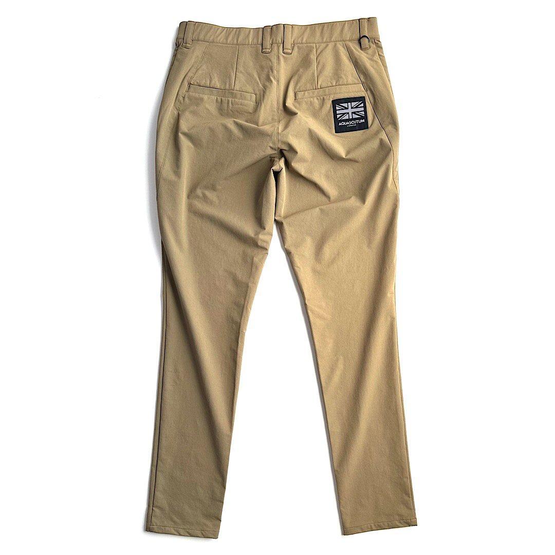 アクアスキュータムゴルフ メンズパンツ ゴルフウェア ベージュ 90cm