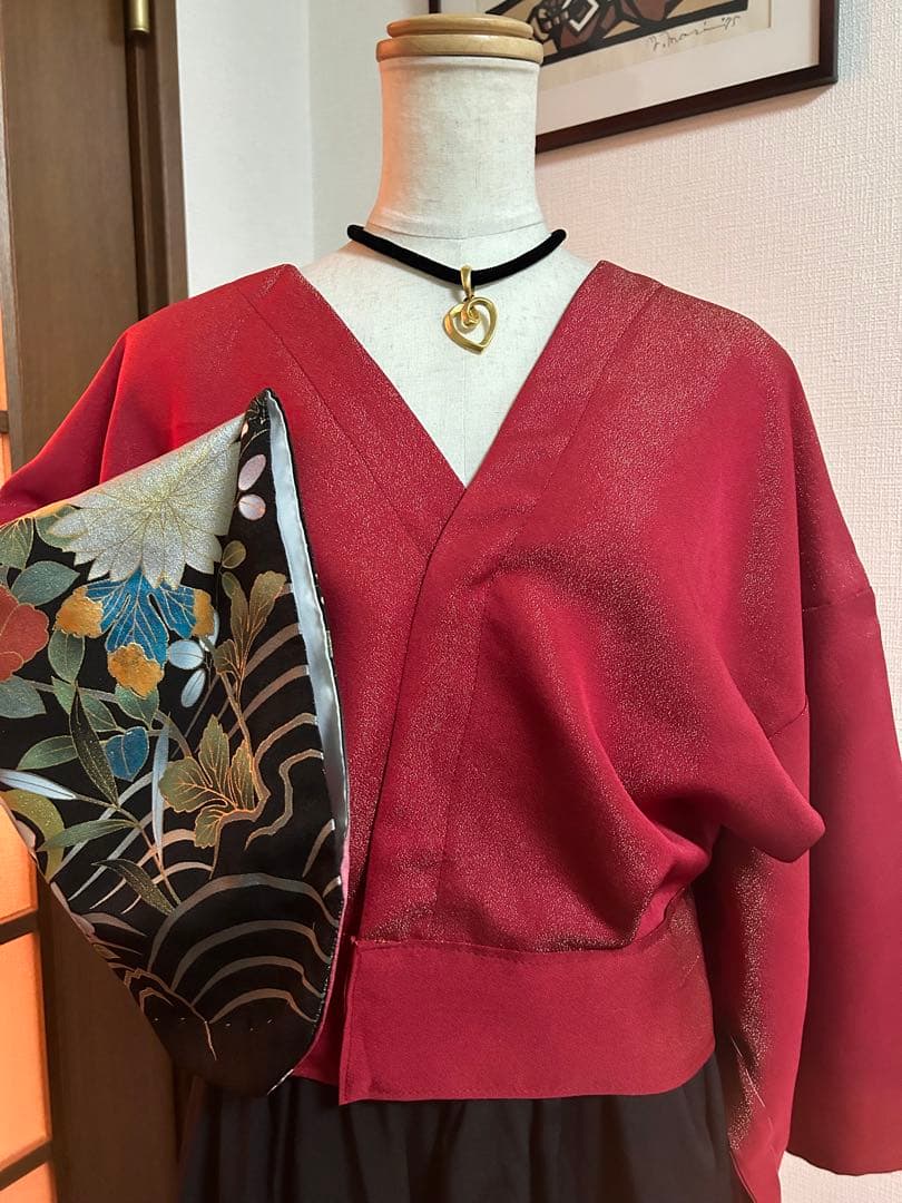 一点もの高級振り袖3wayKIMONO FUKU