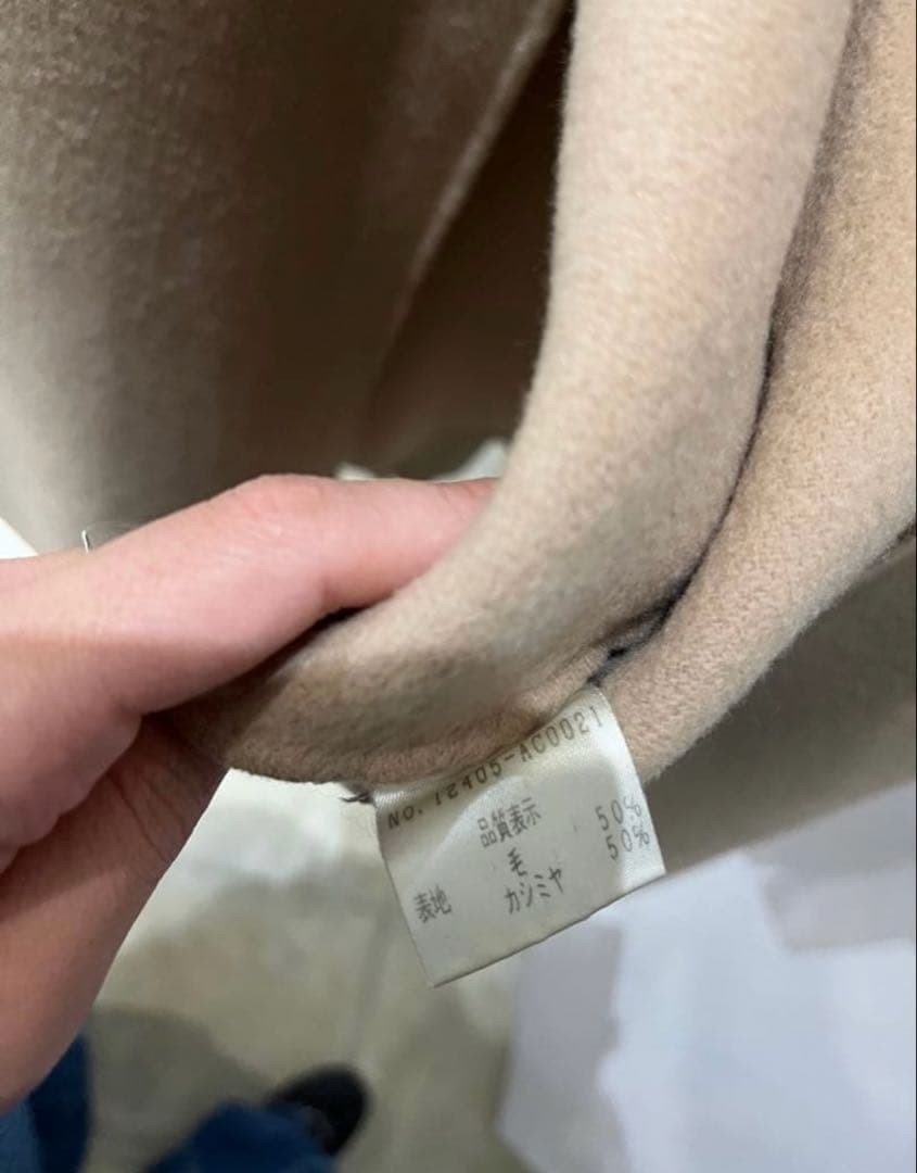 FOXEY ベージュ ケープコート