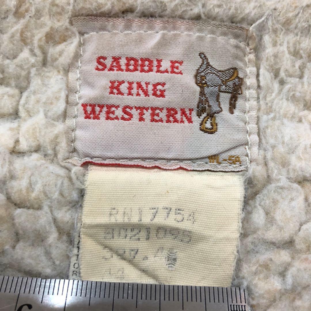 鬼フェード80sUSA製ヴィンテージデニムシェルパジャケット襟コーズショート丈G