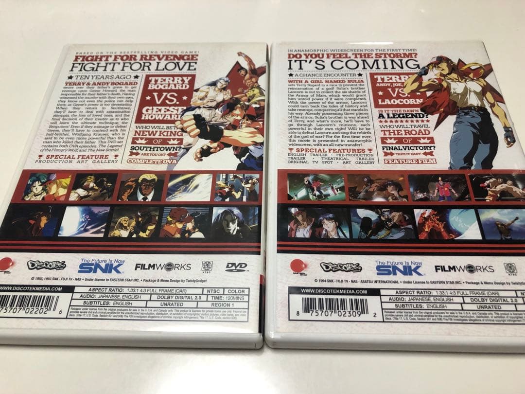 餓狼伝説　コンプリートセット　海外版