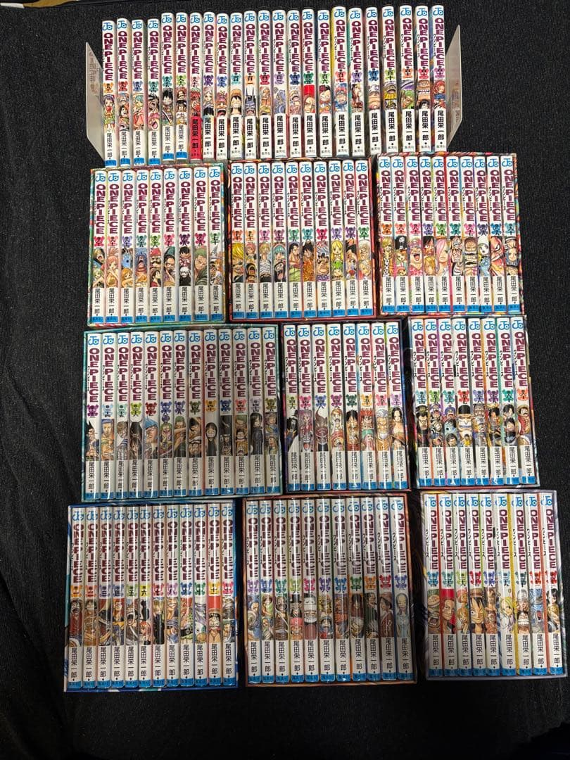 【美品】ワンピース　1〜113巻セット　ブックカバー付き