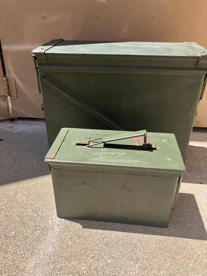 アーモボックス 弾薬箱 特大　（レア）