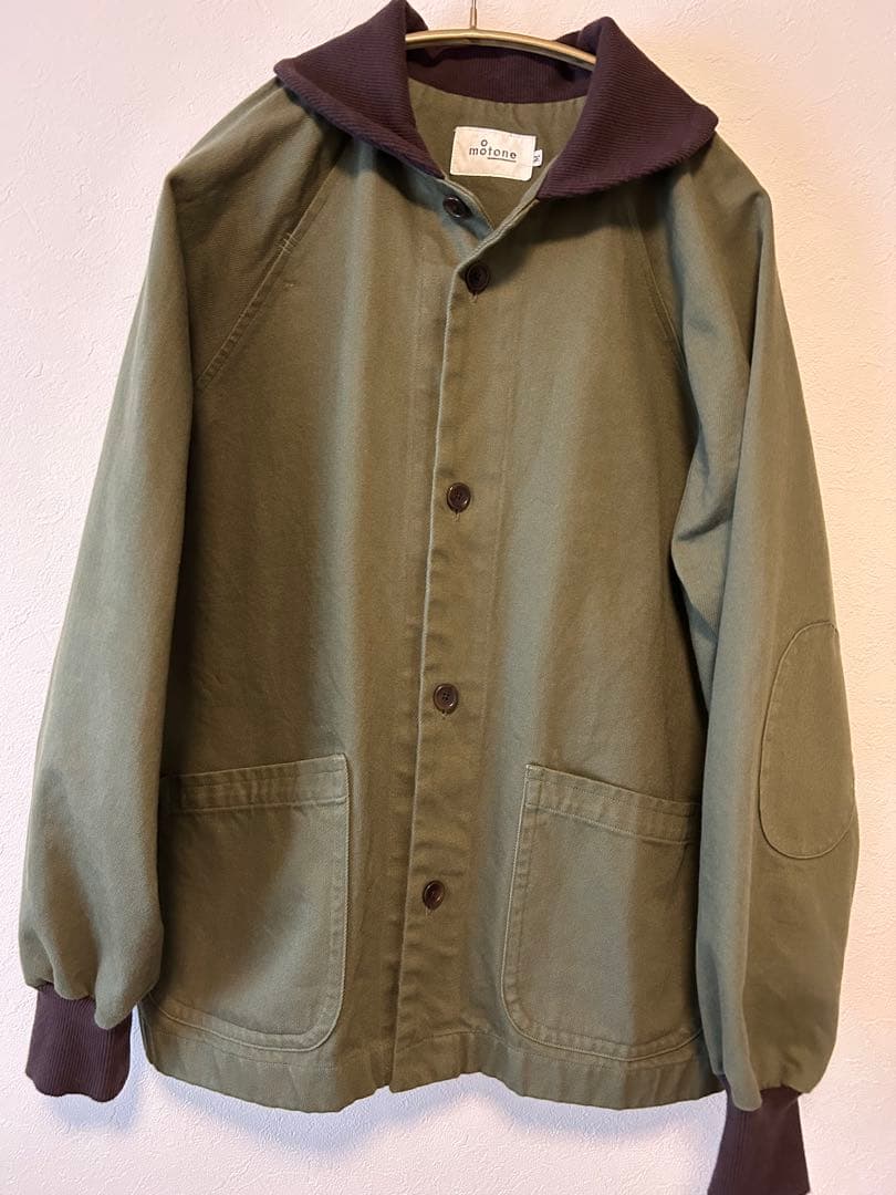 motone【モートン】ランバージャケット　KATAKANA別注　カーキM