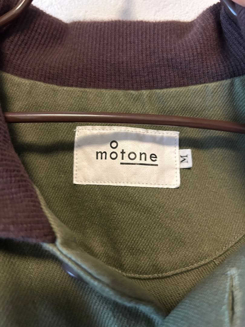 motone【モートン】ランバージャケット　KATAKANA別注　カーキM