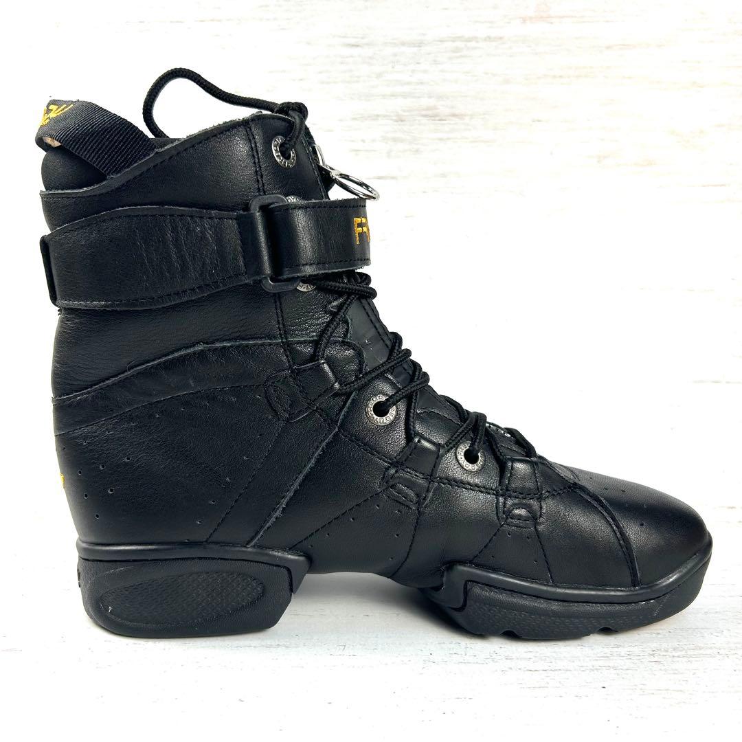 フレディ FREDDY 589 2.0 ハイカット ダンスシューズ 黒　24.0