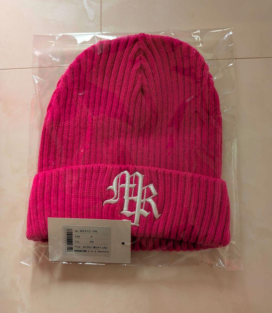 MIRROR9★ICON Hoodie★ピンク★未使用品★ビーニー付き♡