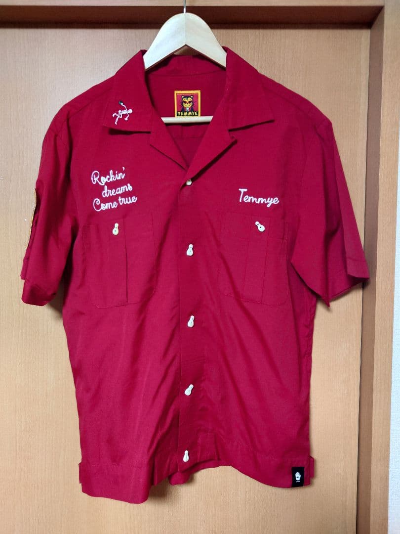 クリームソーダ　 ボーリングシャツ