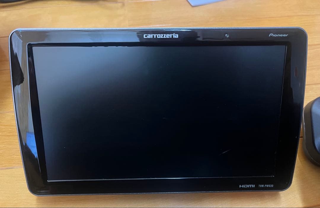 HDMI入力付き　カロッツェリア　9型ワイドプライベートモニターセット