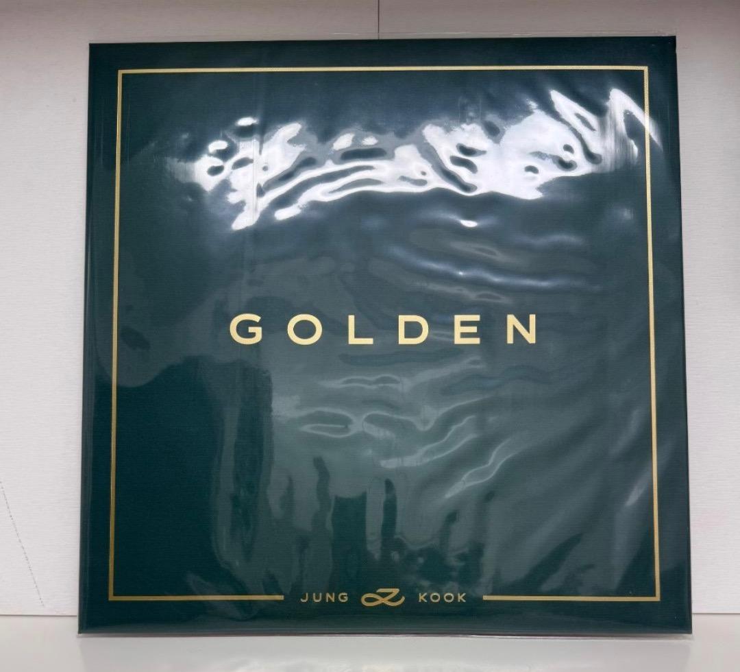 BTS JUNG KOOK ジョングク GOLDEN LPレコード ②
