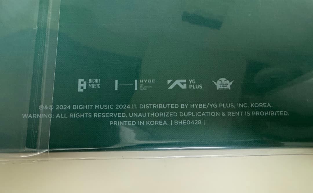 BTS JUNG KOOK ジョングク GOLDEN LPレコード ②