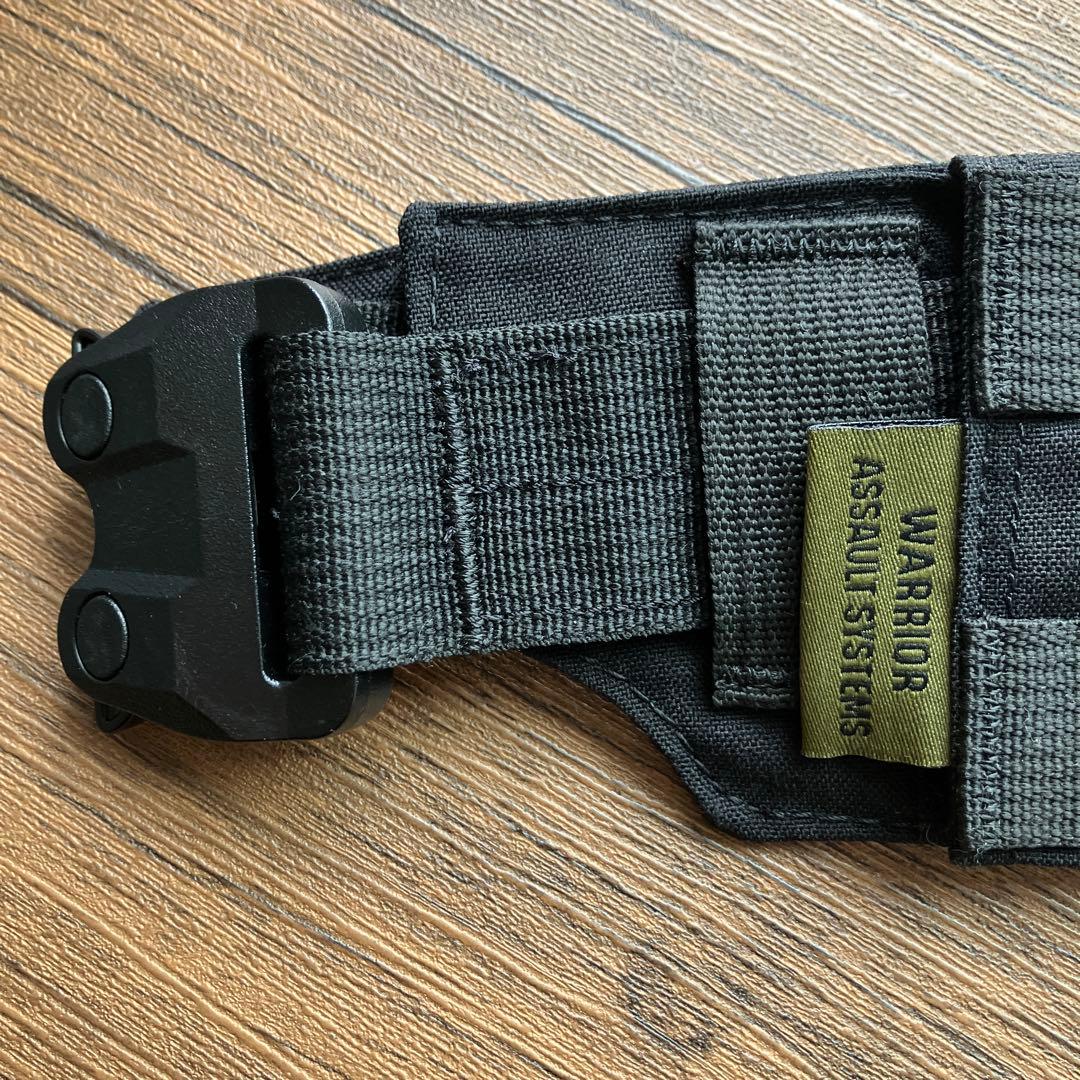 【WAS】ロープロファイルMOLLEベルト3点セット/BK/Mサイズ【値下げ】