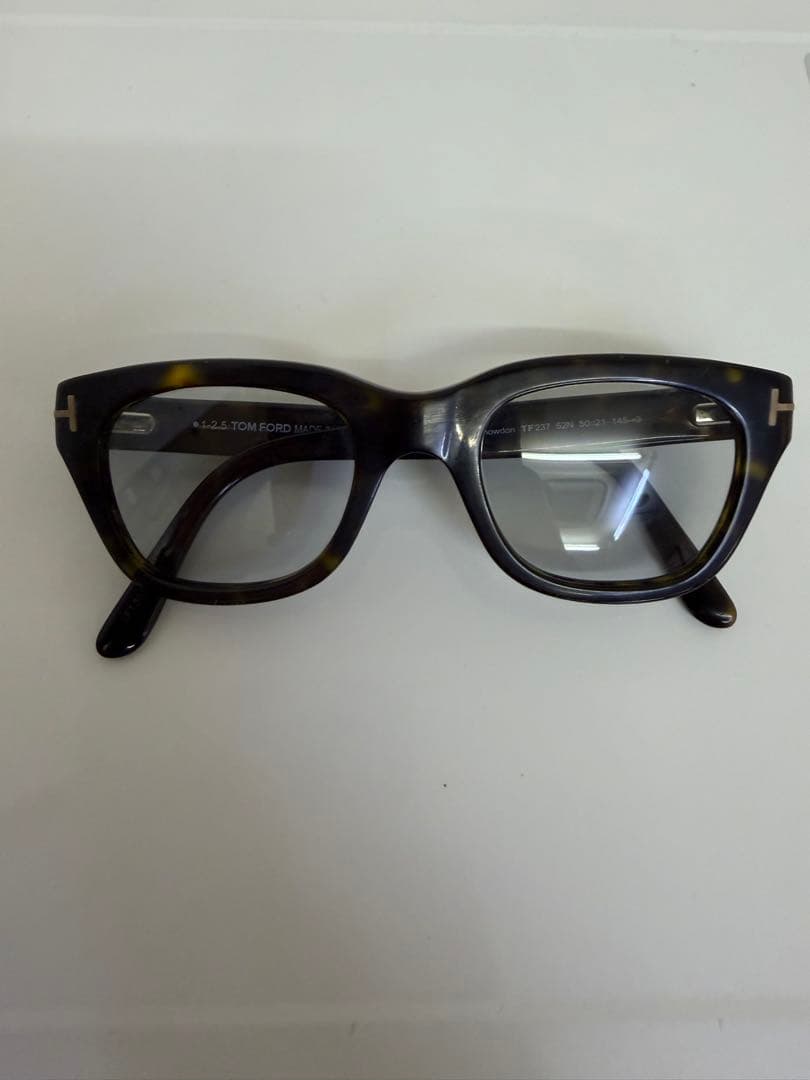 TOM FORD don TF237 52N 度なし　メガネサングラス