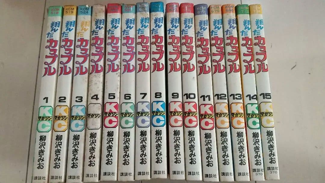 【レトロマンガ】翔んだカップル 1巻～15巻 柳沢きみお