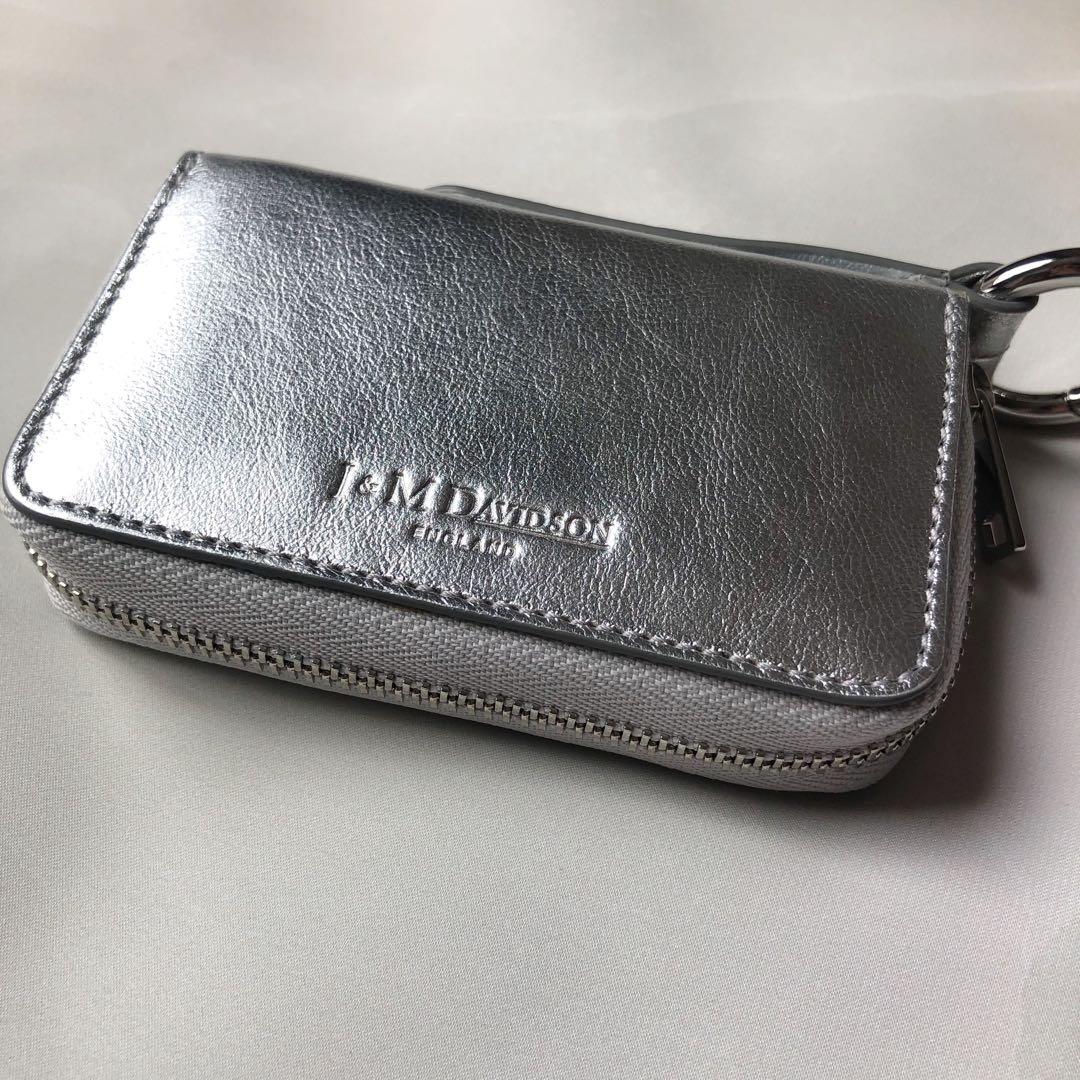 J&M DAVIDSON カーキーポーチ シルバー　※傷あり
