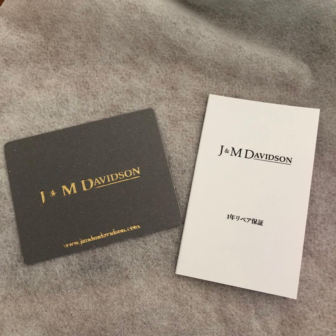 J&M DAVIDSON カーキーポーチ シルバー　※傷あり