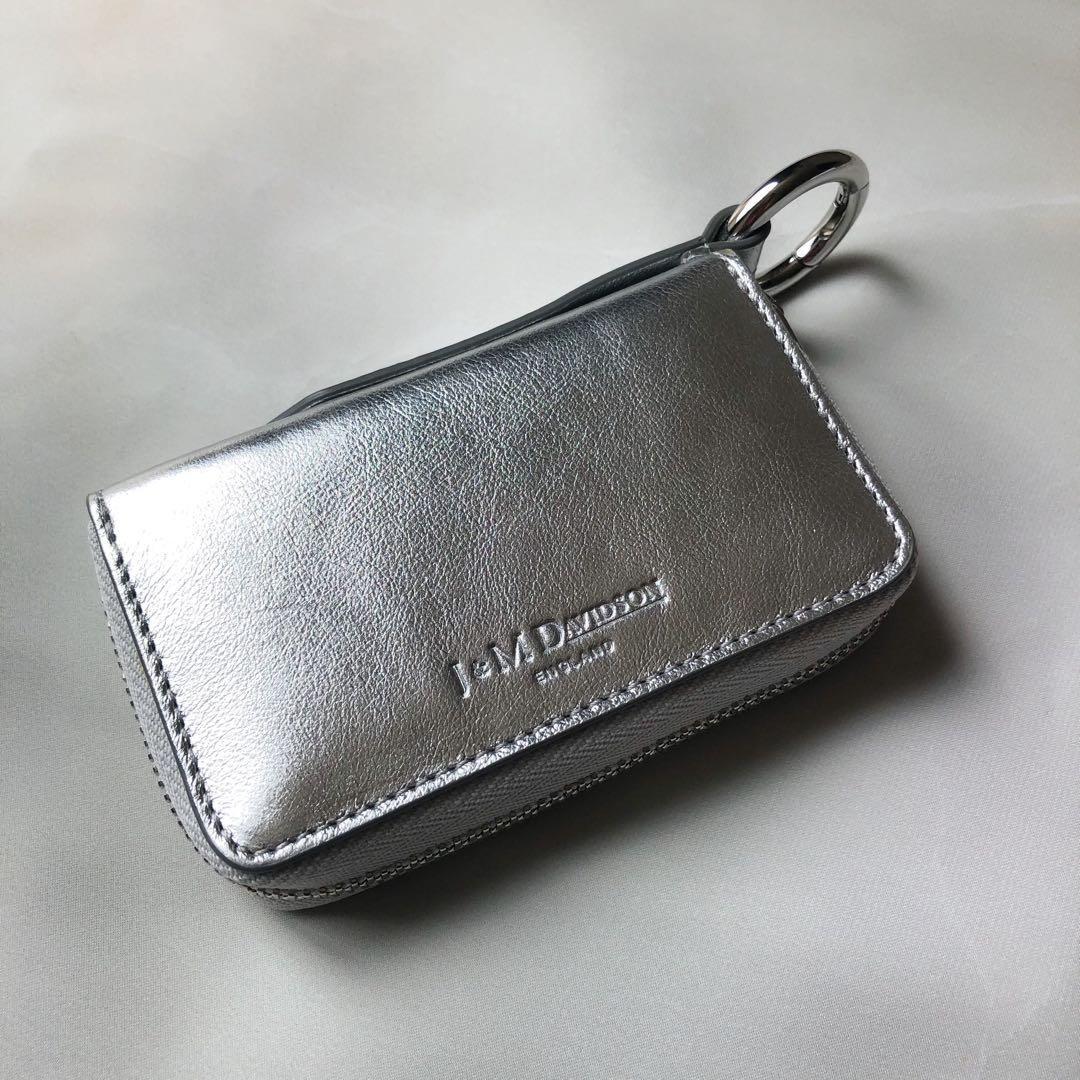 J&M DAVIDSON カーキーポーチ シルバー　※傷あり
