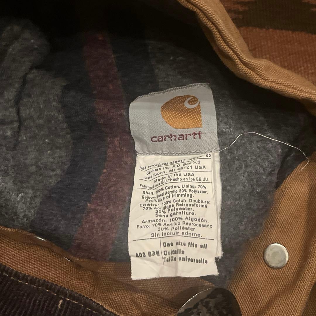 【美品】90s カーハート ミシガンチョアコート XL フード 付き USA製