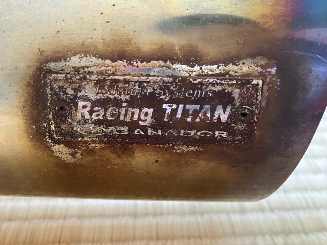 ガナドールレーシングチタンマフラー フォレスターSF5 超軽量3.7kg