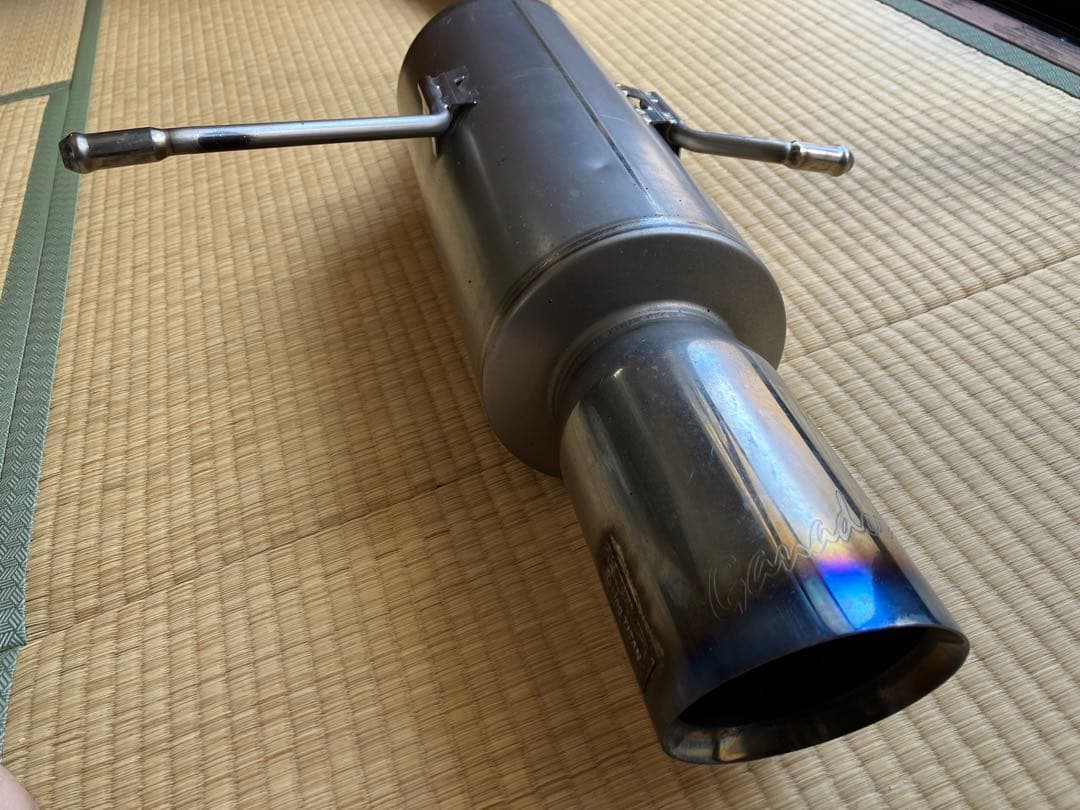 ガナドールレーシングチタンマフラー フォレスターSF5 超軽量3.7kg