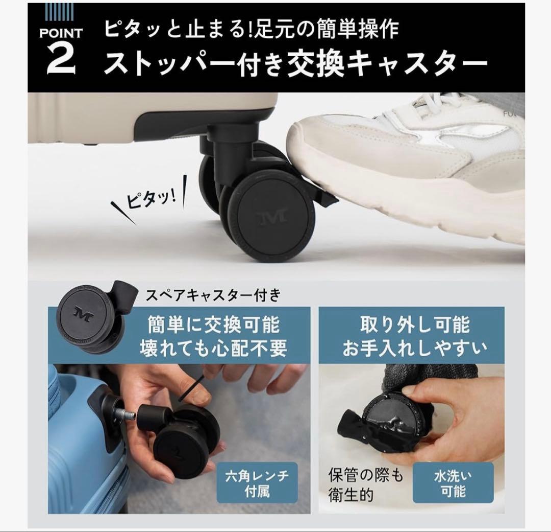 【新品未使用】MAIMO スーツケース　キャリーケース　S