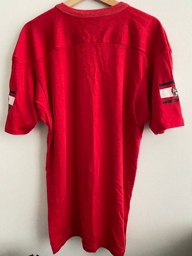 チャンピオン　ウィスコンシンバッジャーズ シャツ L フットボール　80s