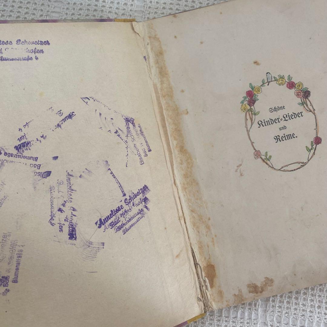 【難あり】1900年代初期　希少なドイツの絵本 pauli ebner 洋書