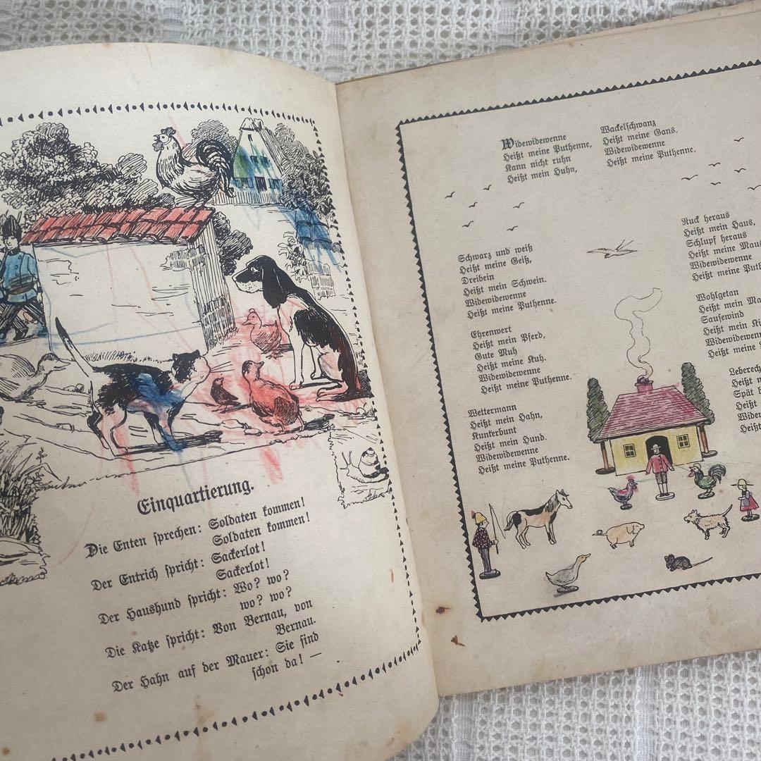 【難あり】1900年代初期　希少なドイツの絵本 pauli ebner 洋書