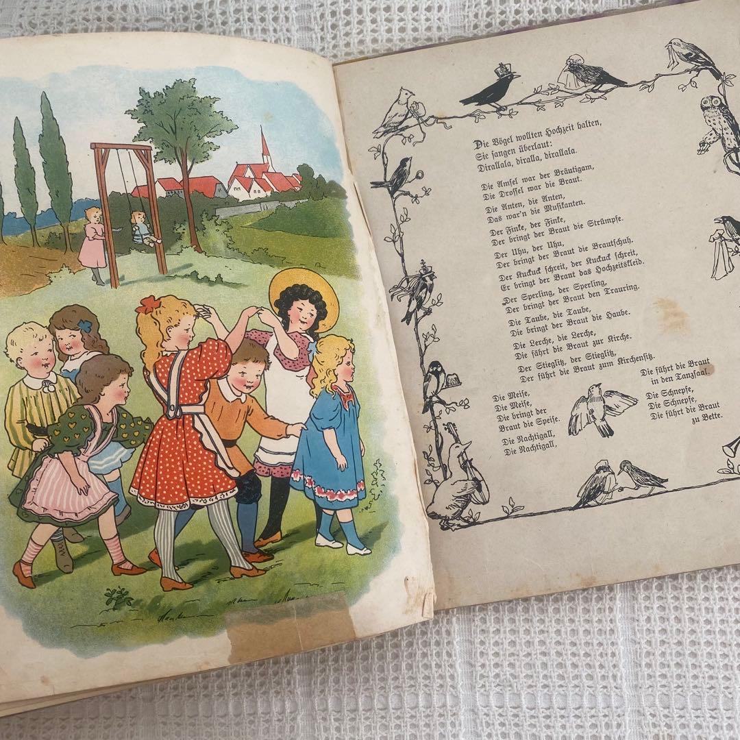 【難あり】1900年代初期　希少なドイツの絵本 pauli ebner 洋書