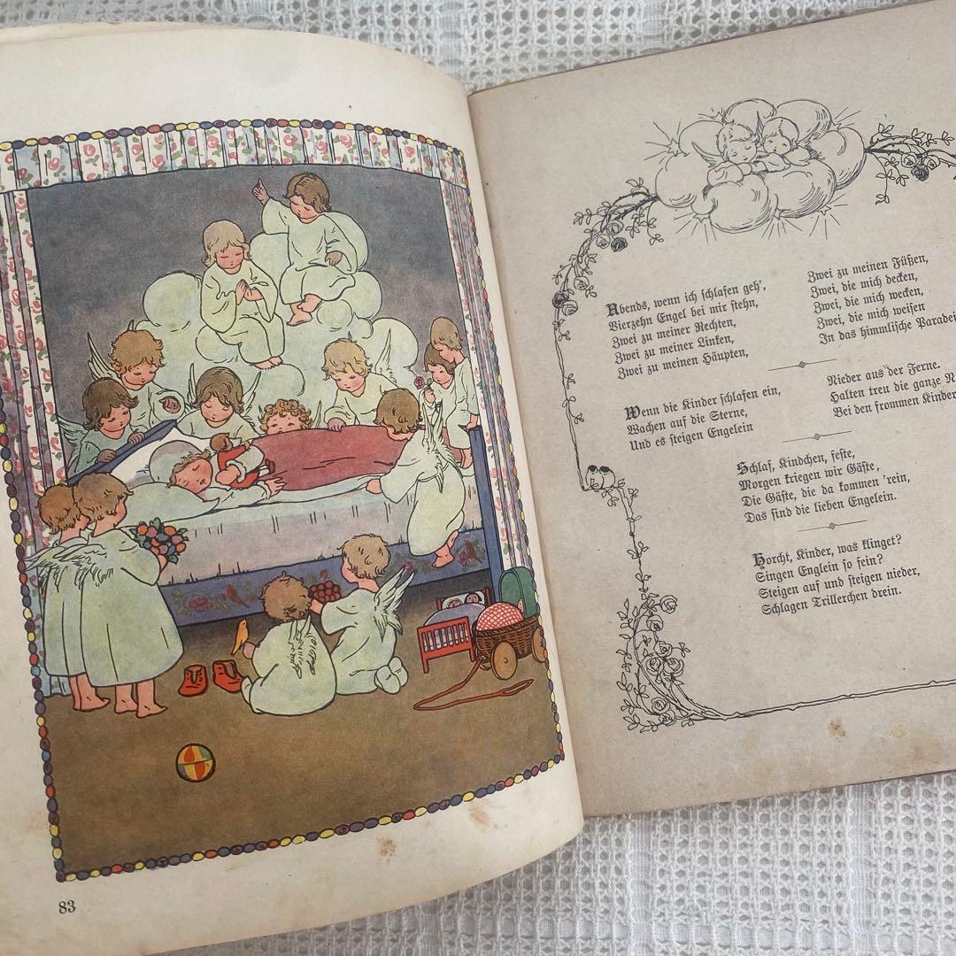 【難あり】1900年代初期　希少なドイツの絵本 pauli ebner 洋書