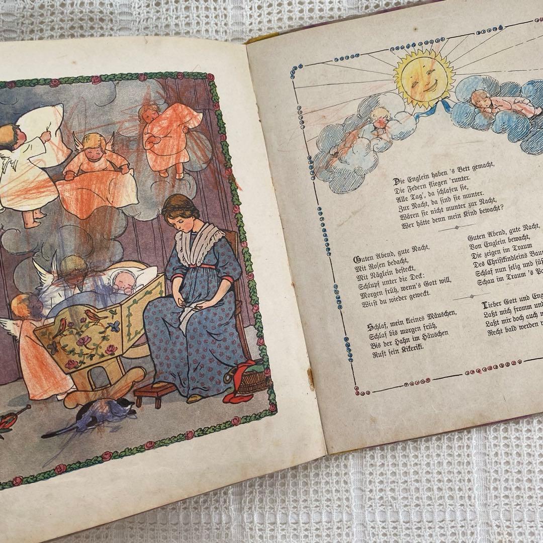 【難あり】1900年代初期　希少なドイツの絵本 pauli ebner 洋書