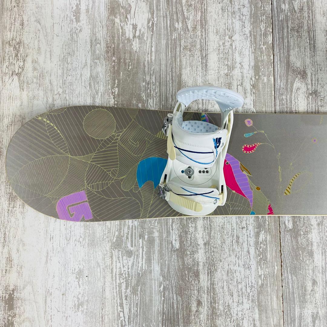 Burtonバートン Lux43 &ビンディング　スノーボード　初心者セット