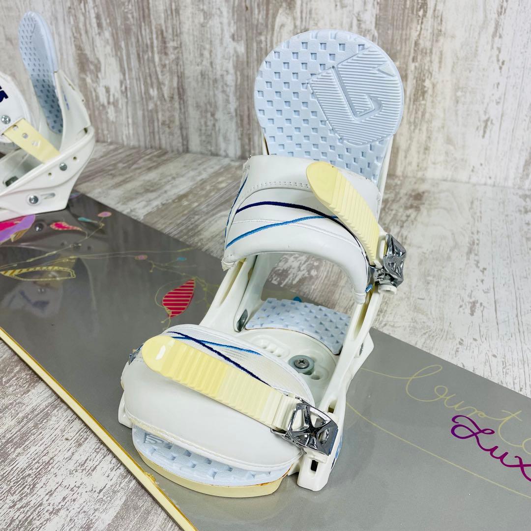 Burtonバートン Lux43 &ビンディング　スノーボード　初心者セット