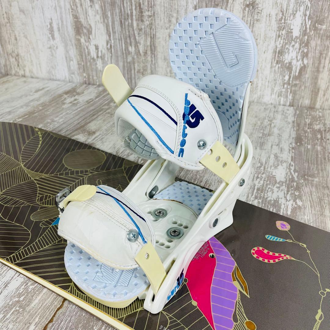 Burtonバートン Lux43 &ビンディング　スノーボード　初心者セット